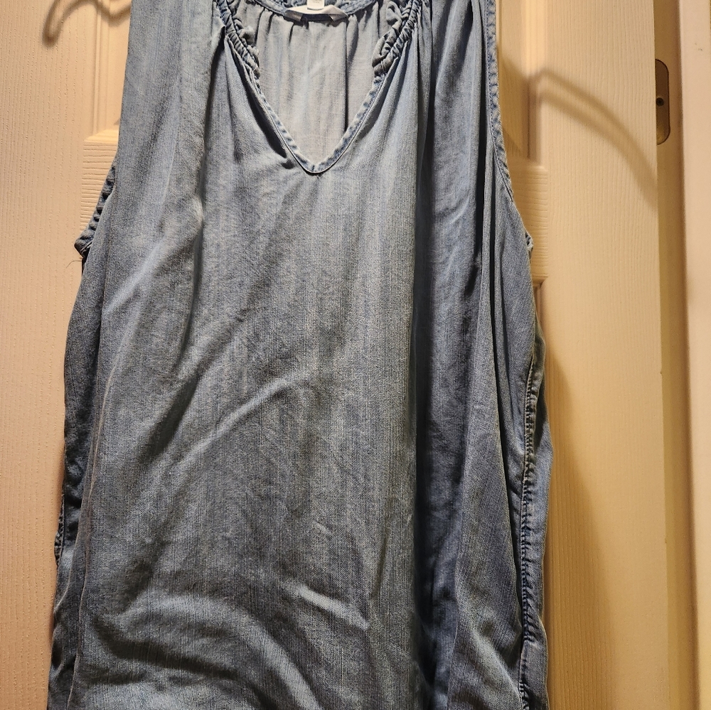 Denim top